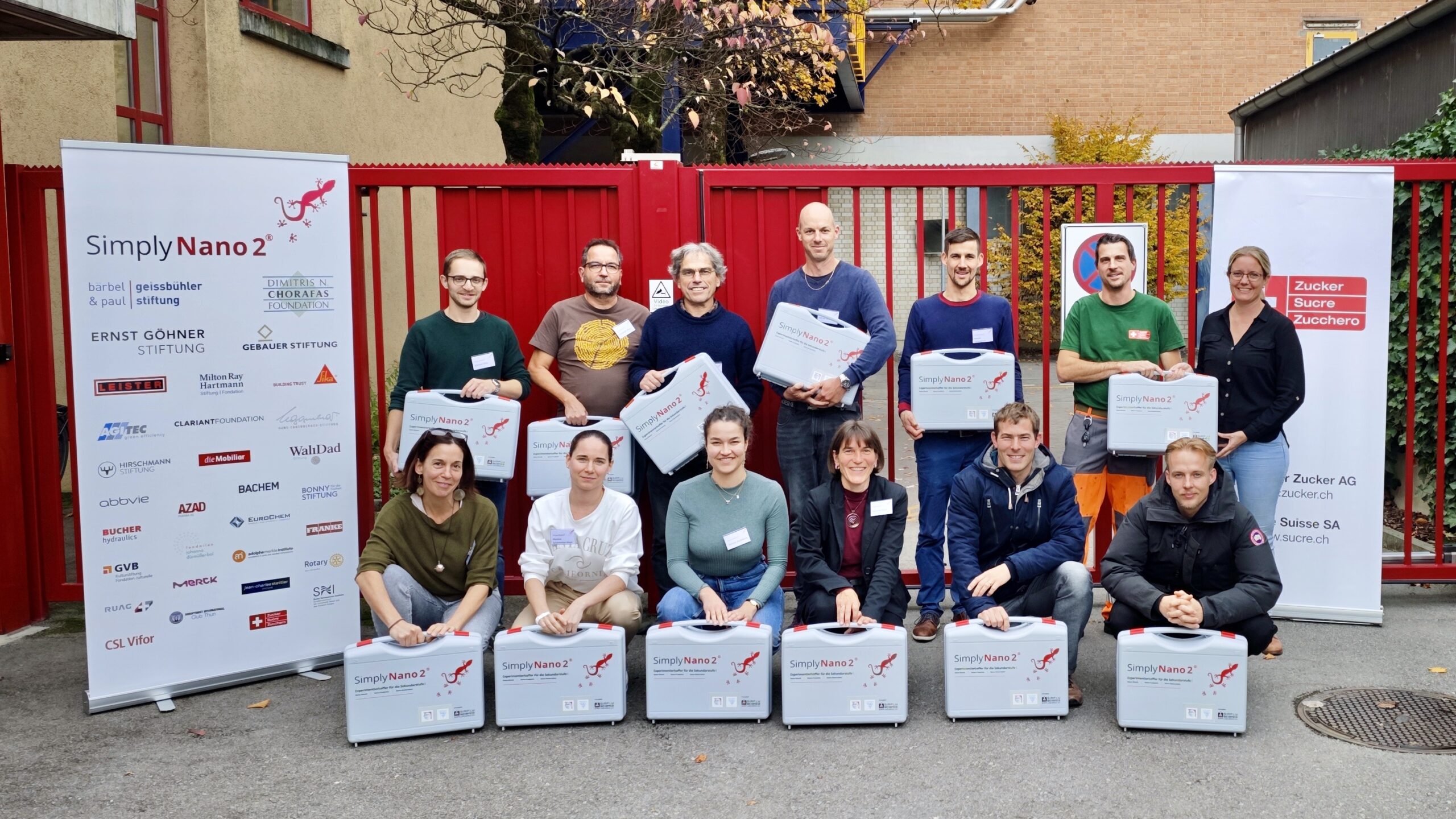 Ein süsser Projektstart von «SimplyNano 2» im Kanton Bern bei der Schweizer Zucker AG